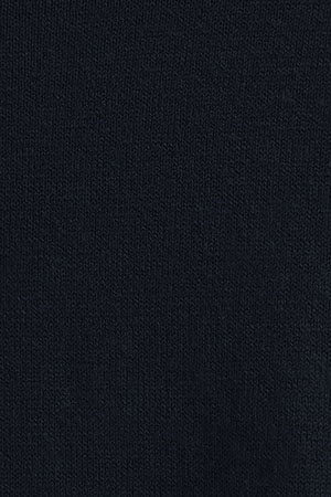 Navy-blue round-neck wool-blend jumper with Rigby Go embroidery - Image 8