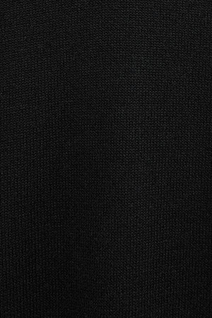 Black V-neck jumper with Rigby Go embroidery - Image 10