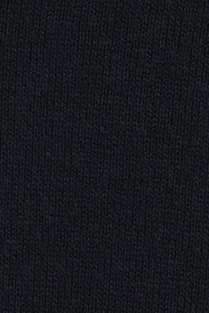 Navy-blue V-neck wool-blend jumper with Rigby Go embroidery - Image 9