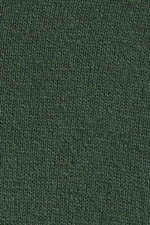 Mud-green V-neck wool-blend jumper with Rigby Go embroidery - Image 9