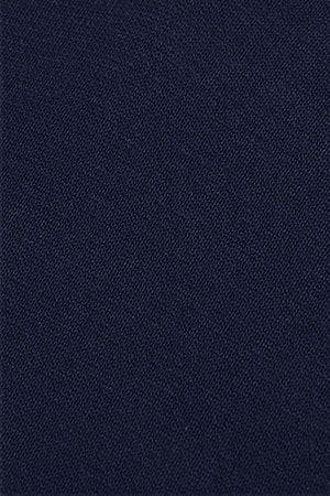 Navy-blue V-neck basic knit jumper with Rigby Go logo - Image 10