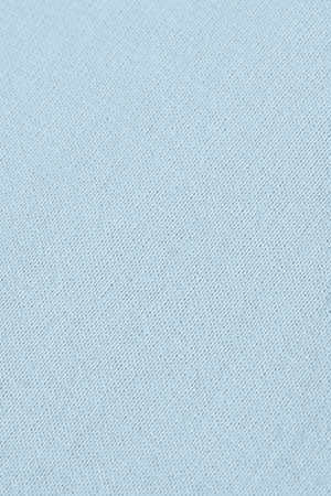 Sky-blue round-neck basic knit jumper with Rigby Go logo - Image 10