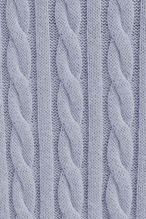 Light-blue round-neck wool-blend jumper with Rigby Go embroidery - Image 9