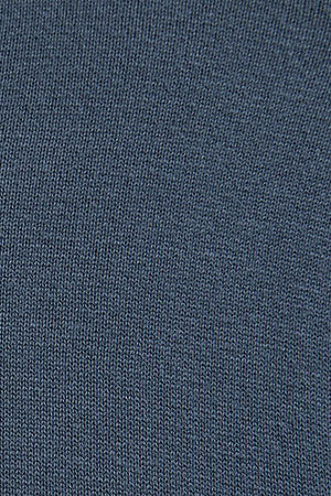 Denim-blue zipped-neck jumper with Rigby Go logo - Image 10