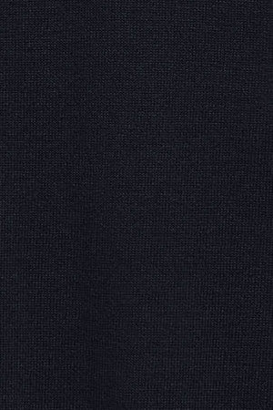 Navy-blue knit jumper with zip and Rigby Go embroidered logo - Image 9
