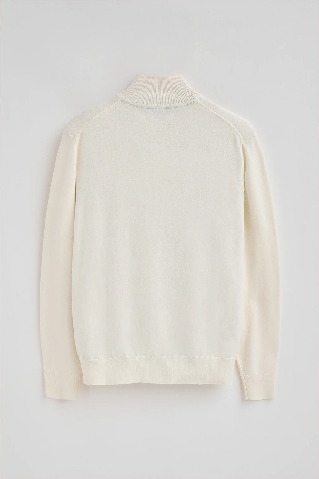 Nude half-zip wool-blend jumper with Rigby Go embroidery - Image 7