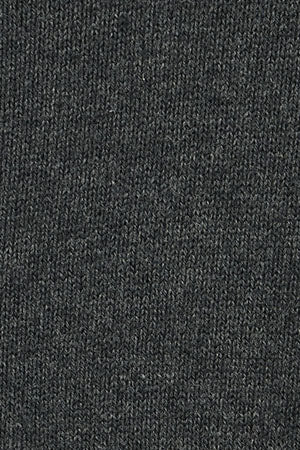 Dark-grey-marl wool-blend cardigan with Rigby Go embroidery - Image 9