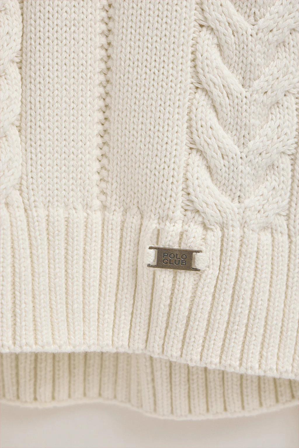 Nude chunky-knit jumper Serena - Image 7