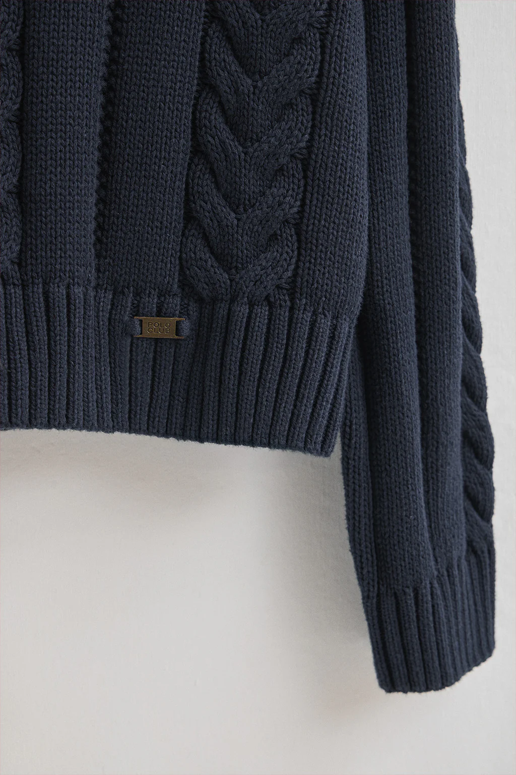 Navy-blue chunky-knit jumper Serena - Image 7
