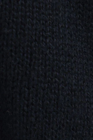 Navy-blue wool-blend jumper with buttoned cuffs and Polo Club pearly button - Image 10
