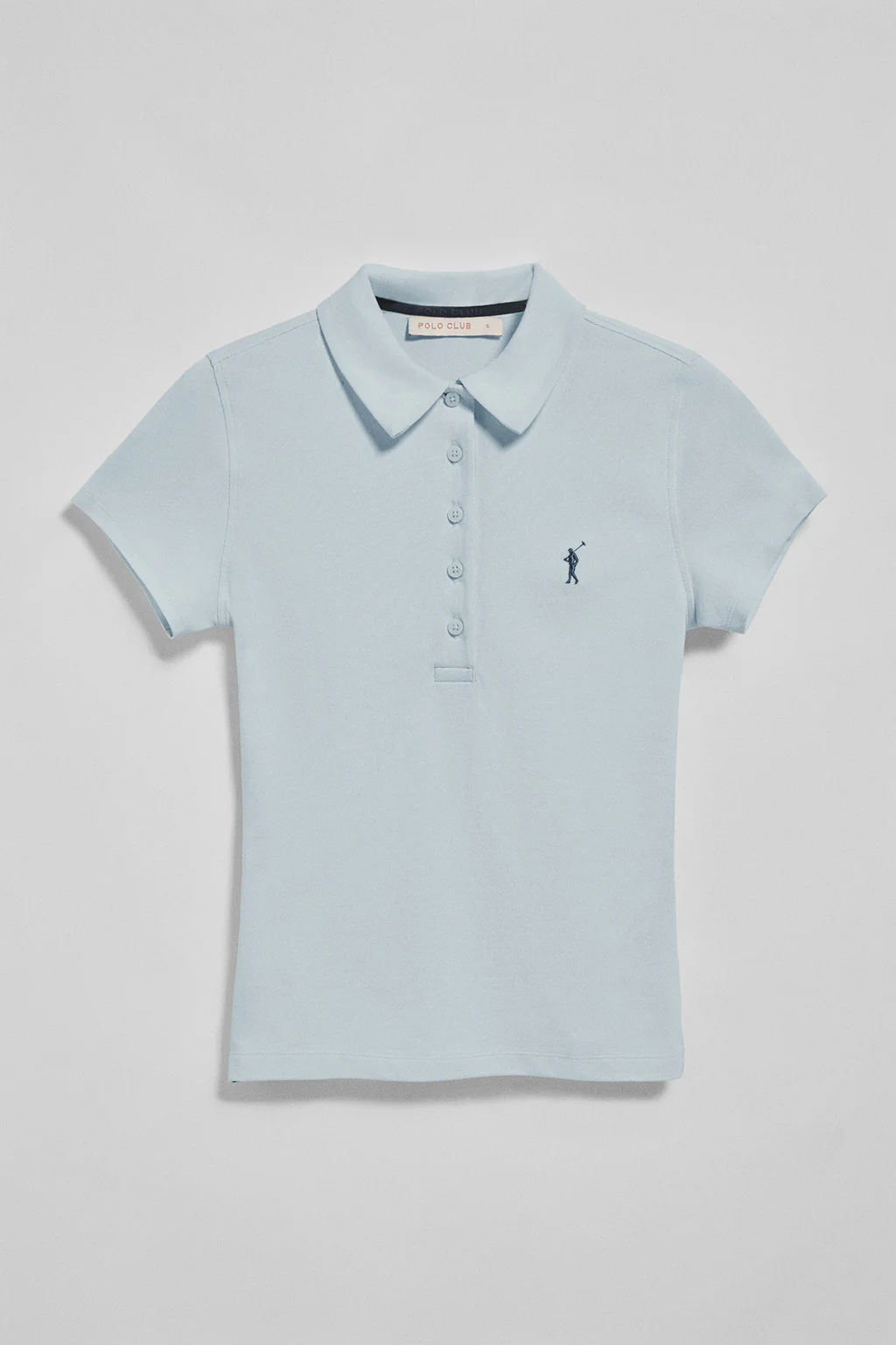 Polo shirt with Rigby Go logo 2 women's pack (light blue and white) - Image 4