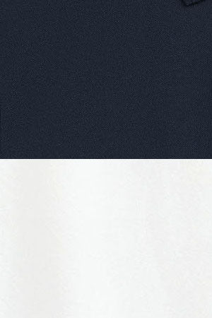 Men’s 2-pack polo shirts in navy blue and white with short sleeves and Rigby Go embroidery - Image 10