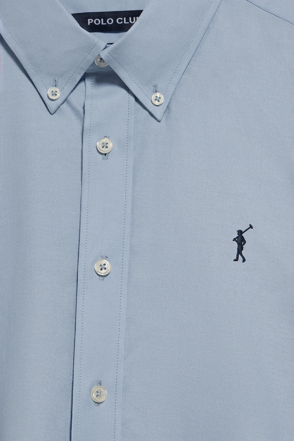 Regular-fit shirt with Rigby Go logo 2 pack (sky blue and white) - Image 5