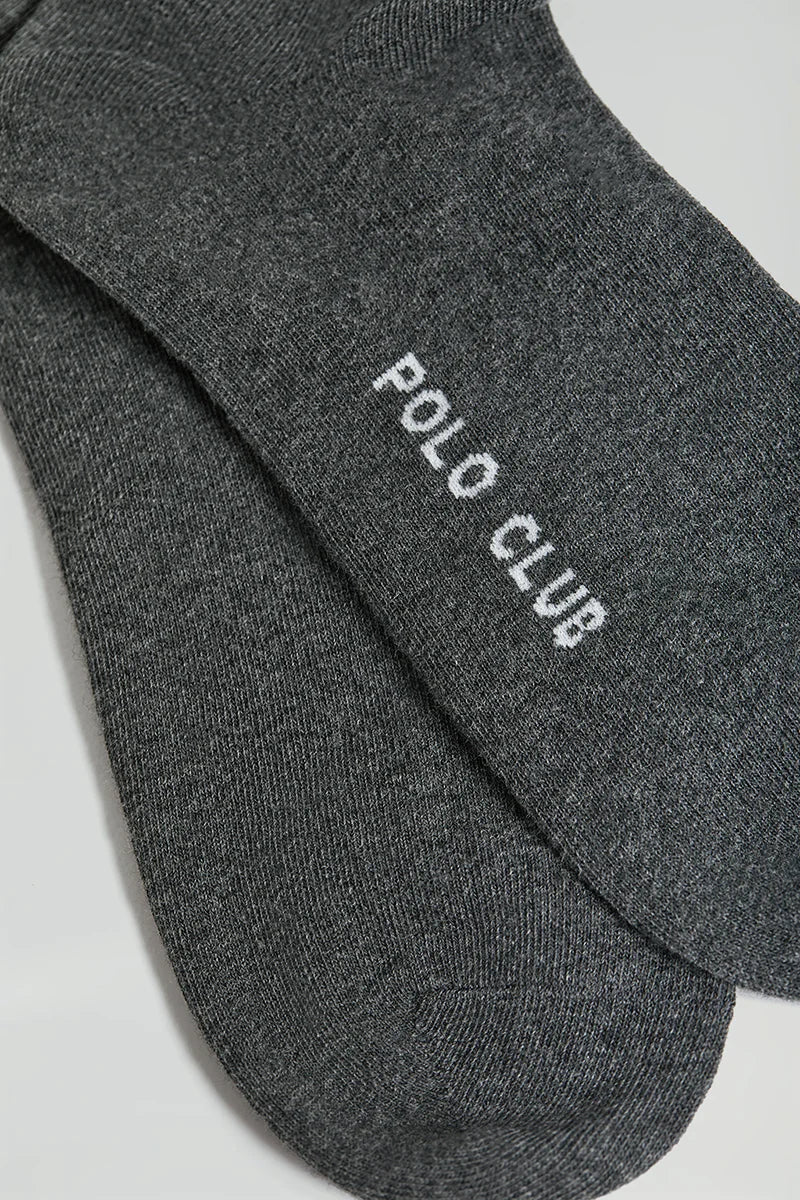 Men’s 2-pack dark-grey socks with Rigby Go logo - Image 5