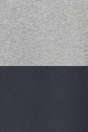 Men’s 2-pack round-neck T-shirts in black and grey marl with Rigby Go embroidery - Image 10