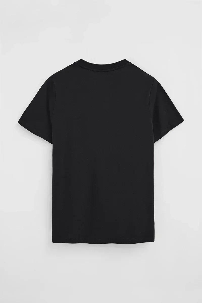 Men’s 2-pack T-shirts in black and white with short sleeves and Rigby Go embroidery - Image 7