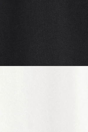 Women’s 2-pack T-shirts in black and white with short sleeves, round neck and Rigby Go embroidery - Image 9
