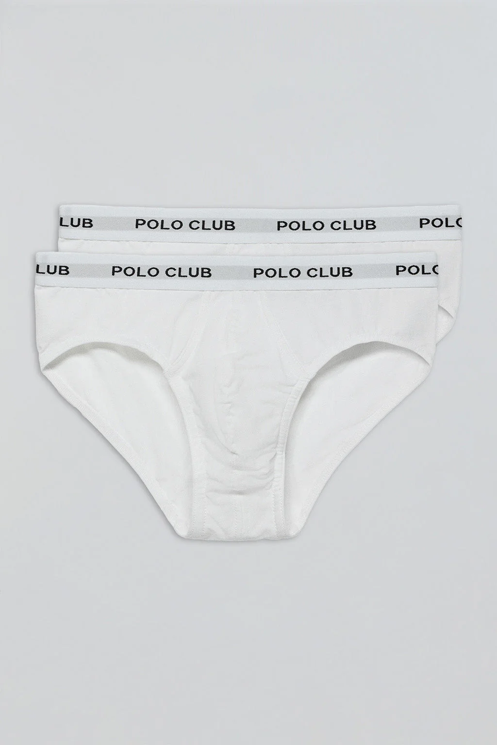 White briefs with Polo Club detail 2 pack - Image 4