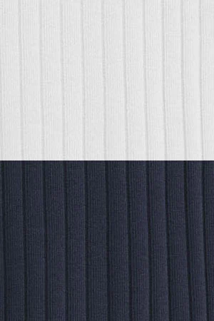 Women’s 2-pack sleeveless ribbed T-shirts in navy blue and white with Polo Club logo - Image 10
