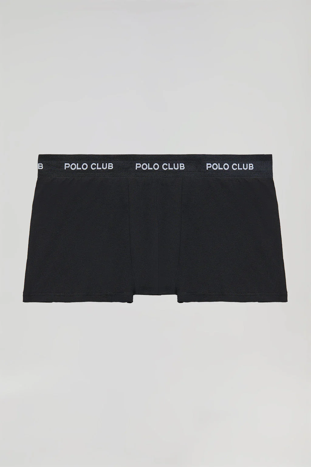 3 Pack of black boxers with Polo Club logo - Image 3