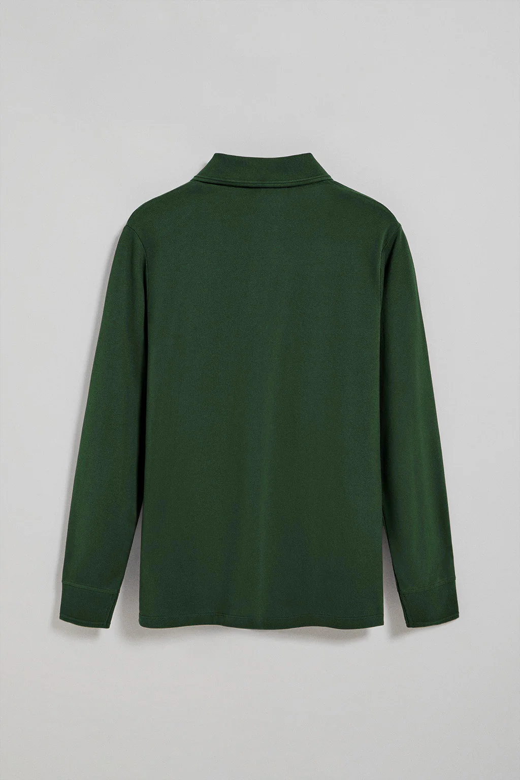Long-sleeve polo shirt with Rigby Go logo 3 pack (navy blue, bottle green and black) - Image 3
