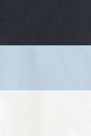 Men’s 3-pack shirts in navy blue, white and light blue with slim fit and Rigby Go logo - Image 12