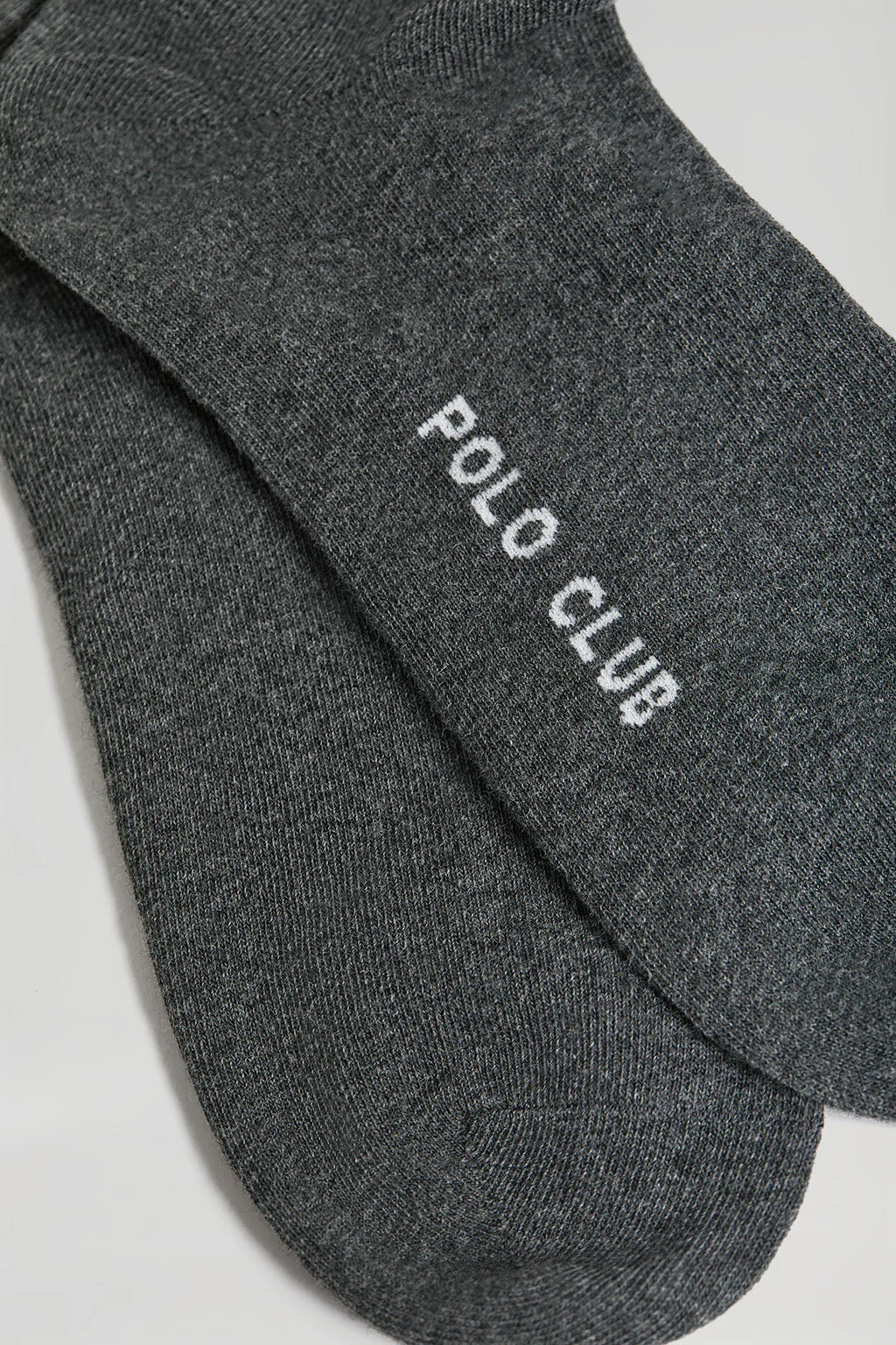 3 Pair pack of dark-grey socks with Rigby Go logo - Image 5