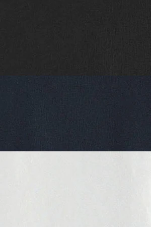 Men’s 3-pack long-sleeve T-shirts in black, navy blue and white with Rigby Go embroidery - Image 13