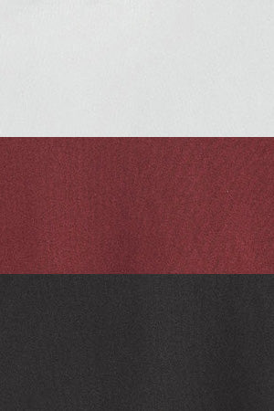 Men’s 3-pack round-neck T-shirts in white, maroon and black with Rigby Go embroidery - Image 13