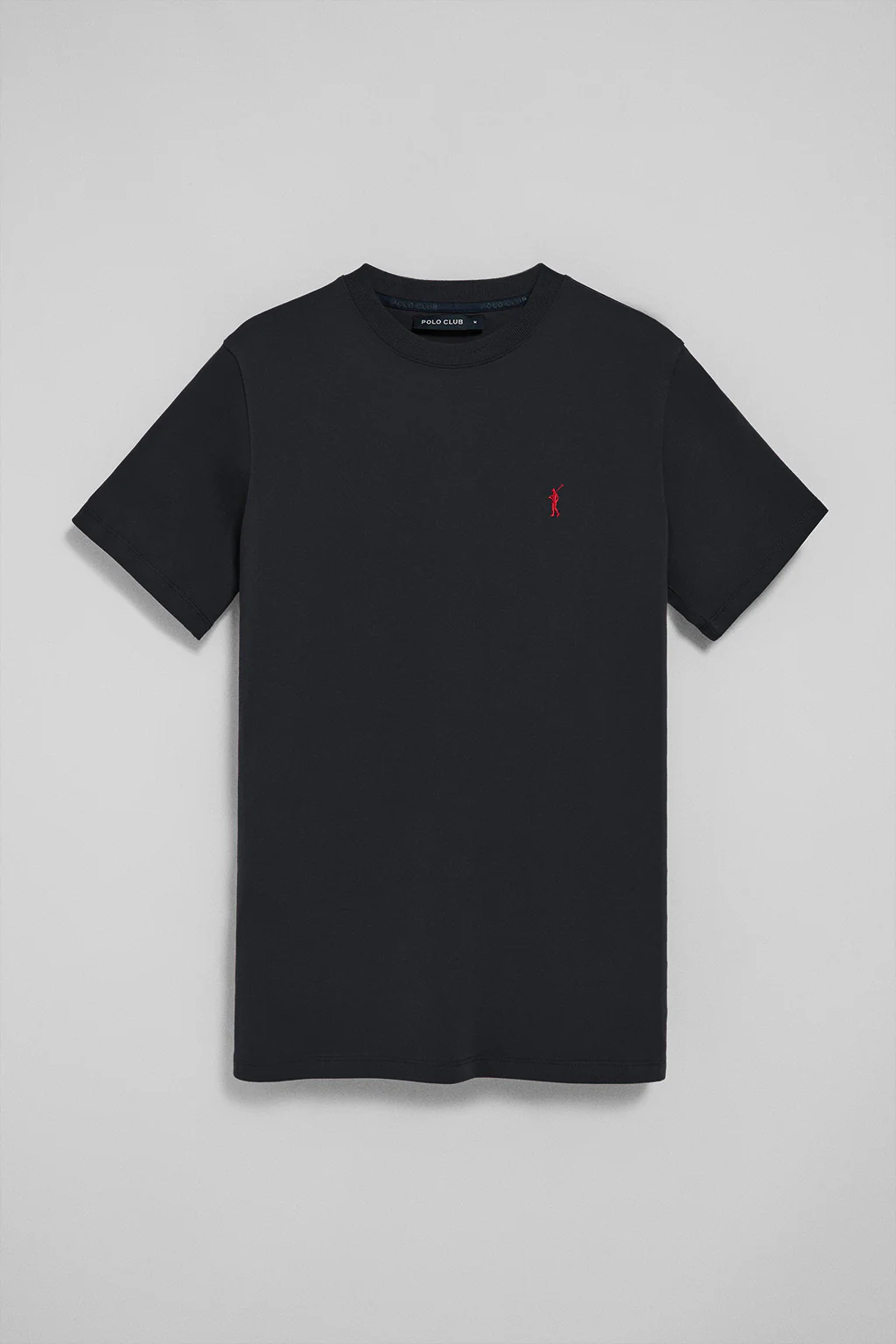 Short-sleeve T-shirt with Rigby Go logo 3 pack (navy blue, white and grey marl) - Image 16