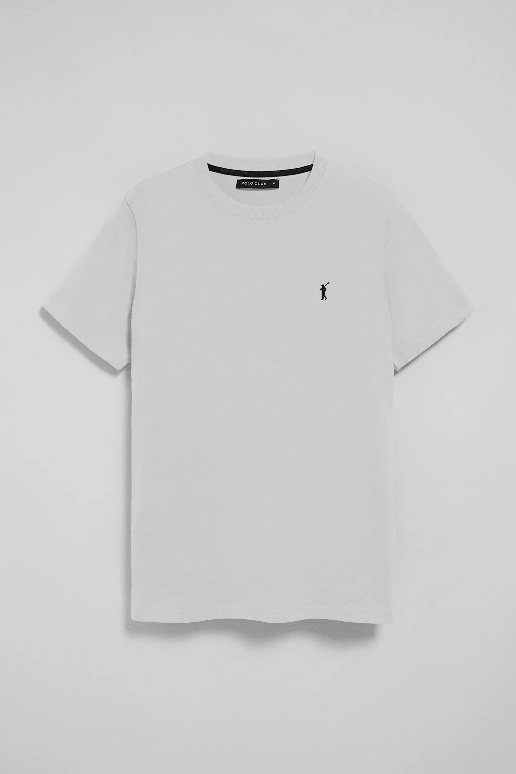 Short-sleeve T-shirt with Rigby Go logo 3 pack (navy blue, white and grey marl) - Image 6