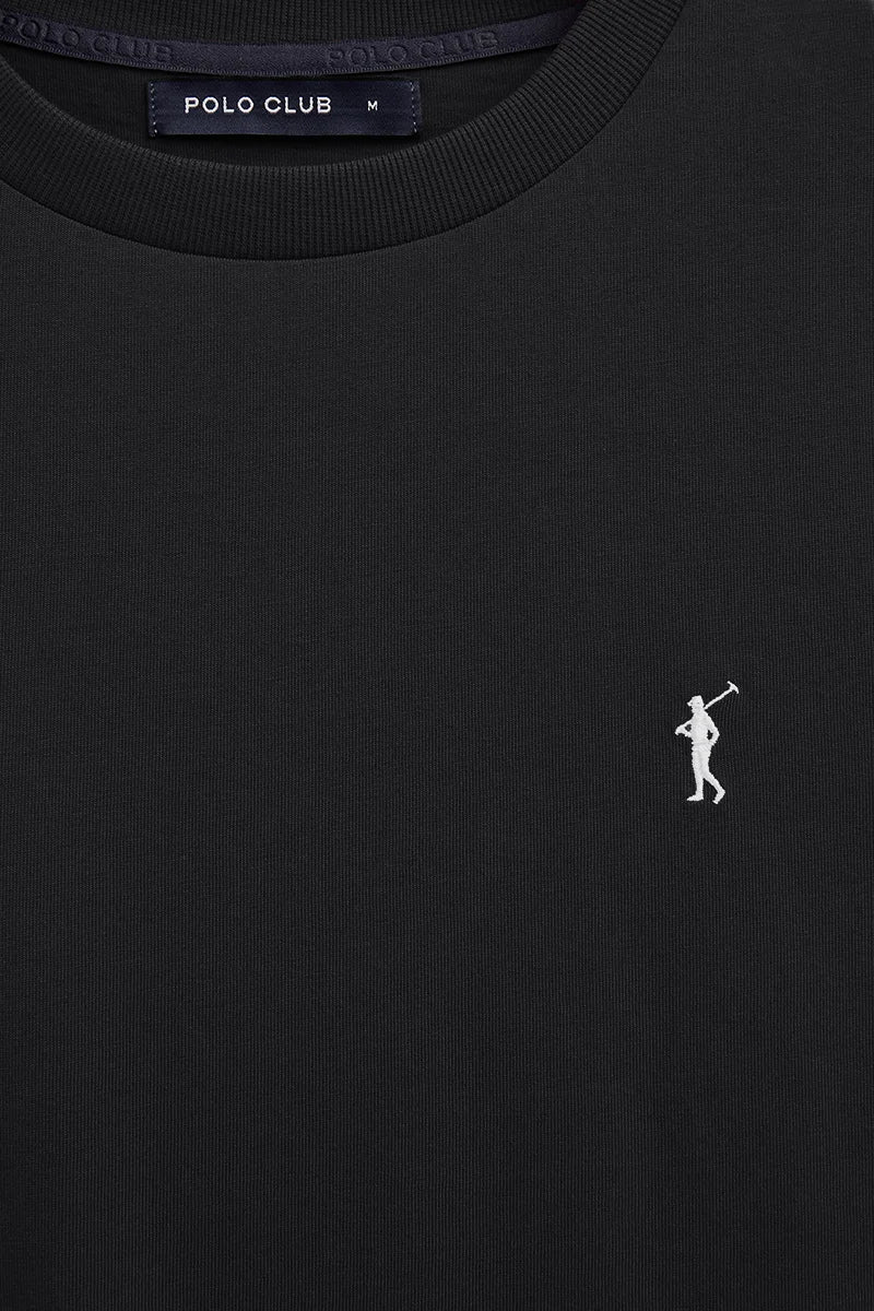Men’s 3-pack T-shirts in black, maroon and white with short sleeves and Rigby Go embroidery - Image 9