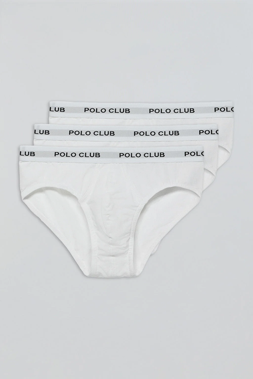 White briefs with Polo Club detail 3 pack - Image 5