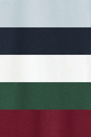 Men’s 5-pack polo shirts in light blue, navy blue, white, bottle green and maroon with short sleeves and Rigby Go embroidery - Image 19