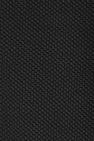 Black pique polo shirt with Polo Club patch - Image 9