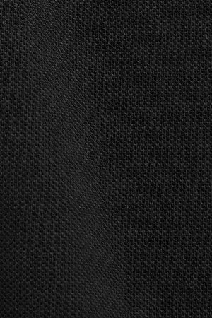 Black short-sleeve polo shirt with Polo Club patch - Image 11