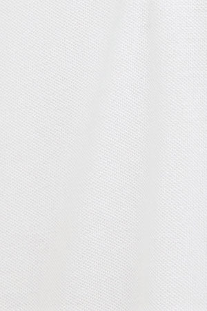 White short-sleeve polo shirt with Polo Club patch - Image 11