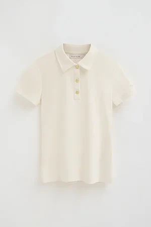 Nude polo shirt with Polo Club nautical buttons - Image 11