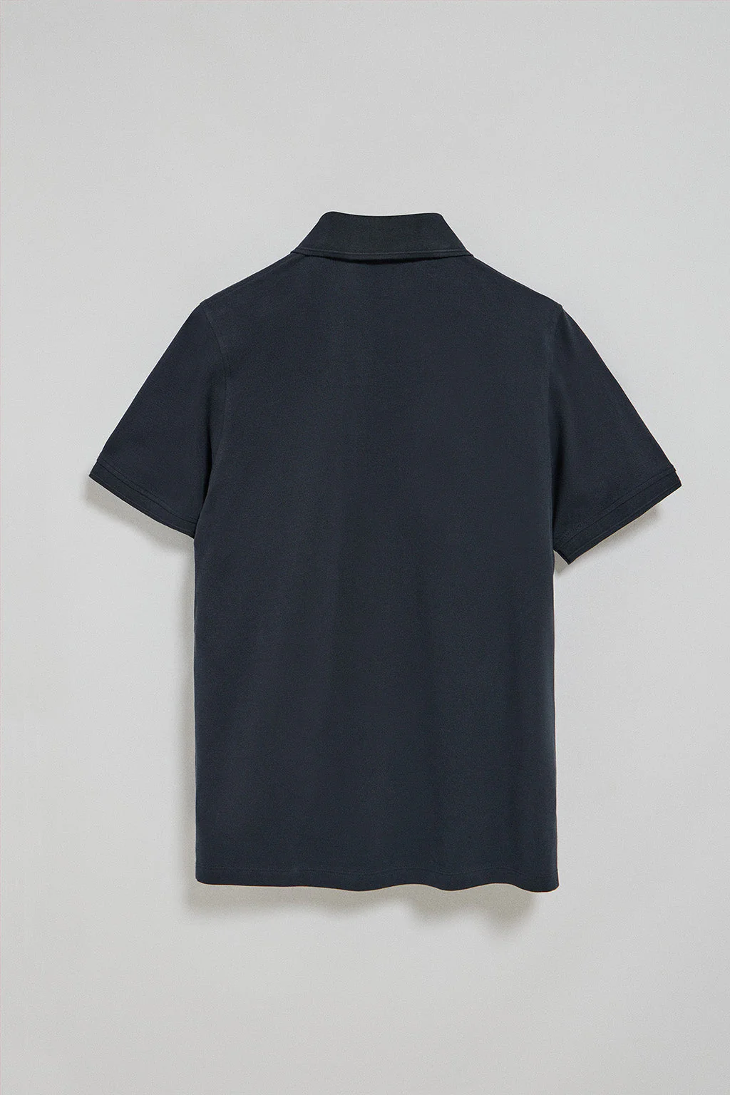 Navy-blue polo shirt Nautic with chest nautical patch - Image 8