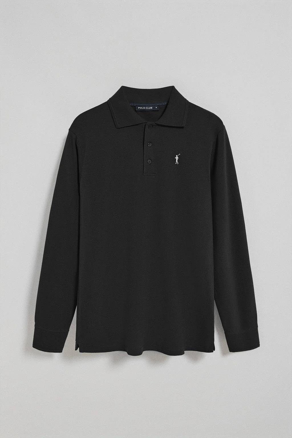Long-sleeve polo shirt with Rigby Go logo 3 pack (navy blue, bottle green and black) - Image 8