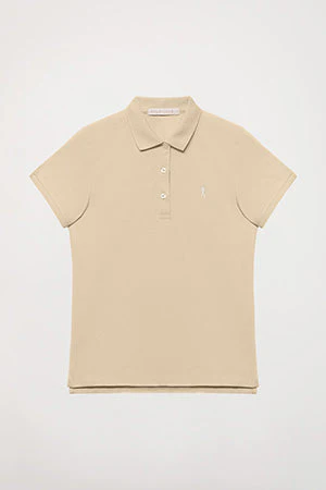 Sandy short-sleeve pique polo shirt with Rigby Go logo - Image 9