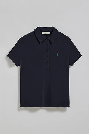 Navy-blue five-button polo shirt Pereira with Rigby Go embroidery - Image 10