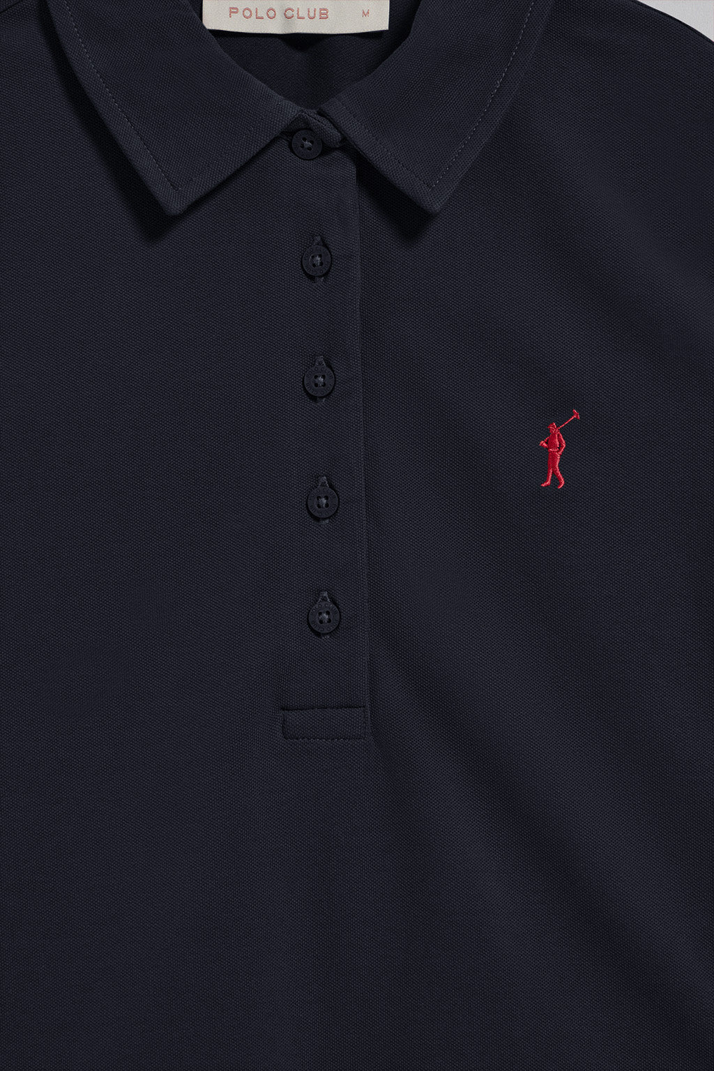 Navy-blue five-button polo shirt Pereira with Rigby Go embroidery - Image 7