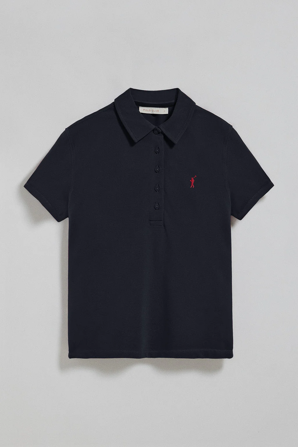 Navy-blue five-button polo shirt Pereira with Rigby Go embroidery - Image 9
