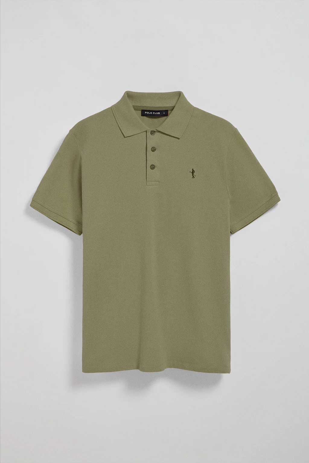 Light-green short-sleeve pique polo shirt with Rigby Best embroidery - Image 7