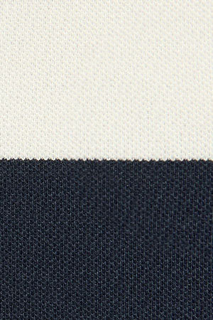 Striped polo shirt Polo Club in navy blue and nude - Image 11