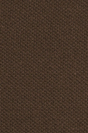Dark-brown long-sleeve polo shirt with Rigby Go embroidered logo - Image 10