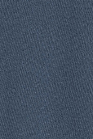 Denim-blue long-sleeve polo shirt with three buttons and Rigby Go logo - Image 10