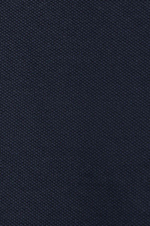 Navy-blue long-sleeve slim-fit polo shirt with Rigby Go embroidery - Image 11