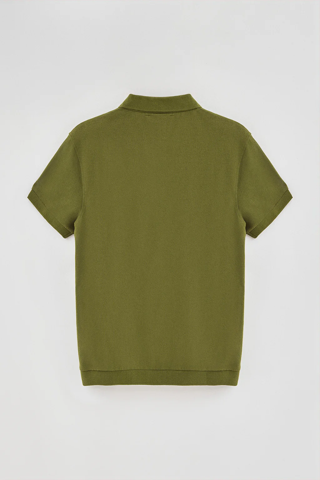 Green polo shirt with Rigby Go embroidery - Image 6